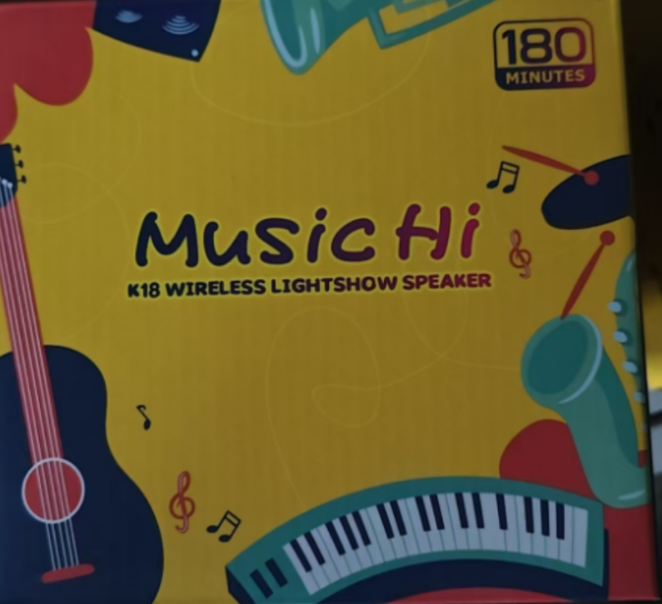 Music Hi K18 Wireless Lightshow Speaker