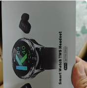 2-in-1 Smart Watch TWS Headset Combo